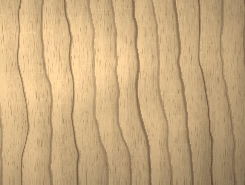 A finished timber surface